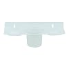 Digiway 4 in 1 Multipurpose White Plastic Unbreakable Soap Dish Tooth Brush/Paste Holder(Size:- 26 cm X 9 cm X 6 cm)-Pack of 1 Brand: Digiway