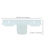 Digiway 4 in 1 Multipurpose White Plastic Unbreakable Soap Dish Tooth Brush/Paste Holder(Size:- 26 cm X 9 cm X 6 cm)-Pack of 1 Brand: Digiway