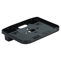 Plastic Set Top Box Stand with 2 Remote Holder (Black)