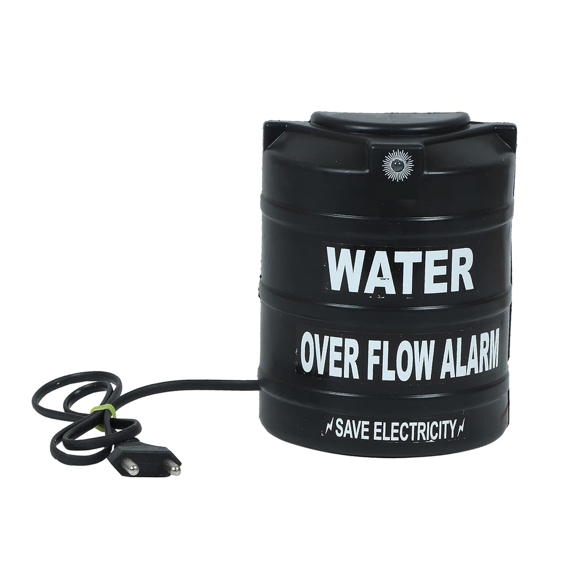 Digiway Water Overflow Alarm and Sensor, with Voice Sound, Water Tank Alarm(Black)